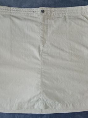 Patagonia White A-Line Skirt